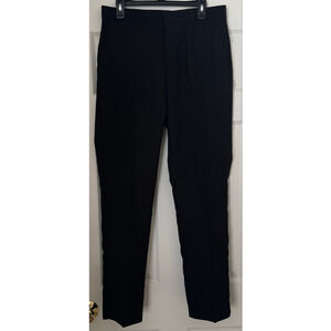 Men's Vittorino Black Dress Pants Waist 34